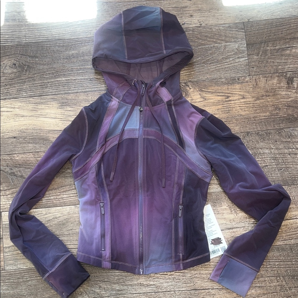 Lululemon define cropped hooded jacket *mesh